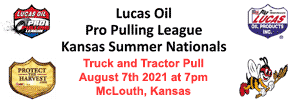 Lucas Oil PPL Kansas Summer Nationals - 8/5/17 at 7pm